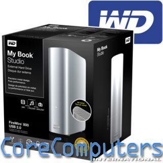 WD My Book Studio 1TB External Hard Drive USB FW800 MyBook 1000GB