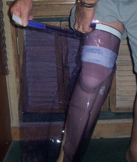 Prosthetic Leg Shower Protector Below Knee Amputee