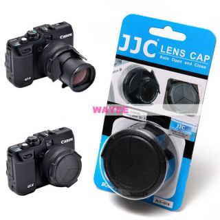 JJC ALC G1X Professional Lens Cap for Canon G1X Opens and Closes