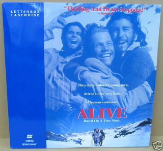 Alive 12 1993 Letterbox Laserdisc Mint