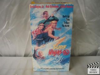 Surf Ninjas VHS 1993 Leslie Nielsen Ernie Reyes Jr