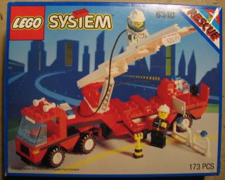 Lego Town Rescue Hook Ladder 6340
