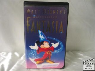 Fantasia VHS Disney Leopold Stokowski 717951132031
