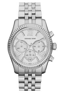 Michael Kors MK5555 Lexington Silver Stainless Steel Chronograph Watch