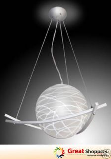 Contemporary Glass Ball Ceiling Light Pendant Lamp Lighting Fixture