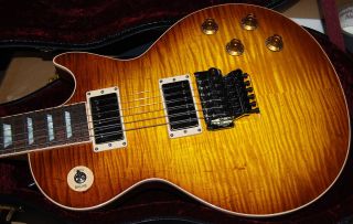 2012 Gibson Custom Alex Lifeson Les Paul Axces Monster Curly Flame