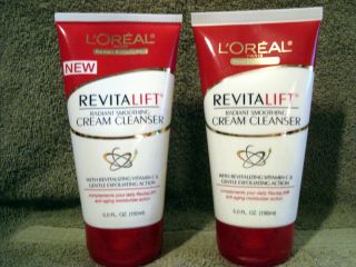 Loreal Paris REVITALIFT Cream Cleanser EXFOLIATING Smoothing *Revita