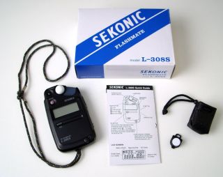Sekonic L 308s Flashmate Light Meter Flash Strobe Ambient 