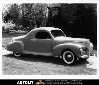 1940 Lincoln Zephyr 3 Window Coupe Factory Photo