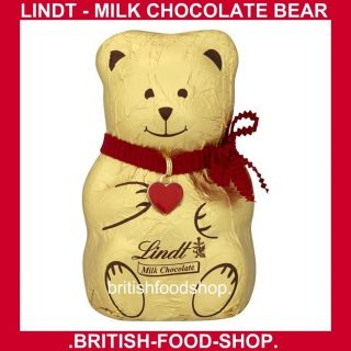 Lindt Milk Chocolate Bear Teddy Bear