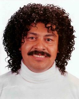 Curly Afro 70s 80s Lionel Richie Disco Pimp Wig Costume Black