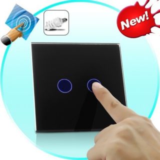 Easy Light 2 Double Gang Touch Sensitive Light Switch