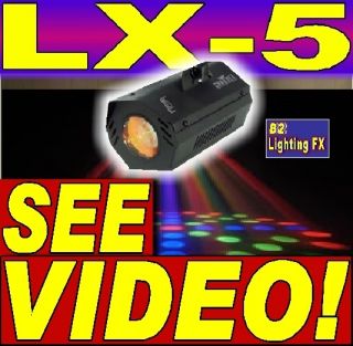 Chauvet LX 5 LED Dance Floor Party Light See Video