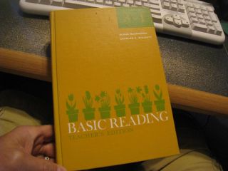 Basic Reading Teachers Edition 3 1 Lippincott 1964 Edition