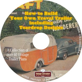 Tear Drop Trailer on CD ღ♥¸¸ • ღ Vintage Literature