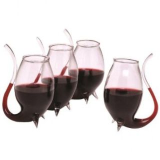 Sippers Set of 4 Glass Glasses for Drink Wine Liqueurs Gift New