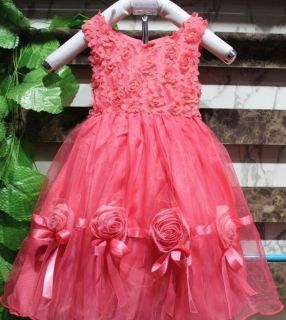 Little Girls Boutique Ruffled Princess Party Dress 