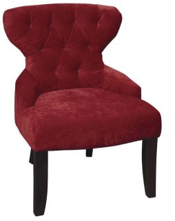 Six Vintage Grenadine Fabric Living Room Lounge Hourglass Accent Chair