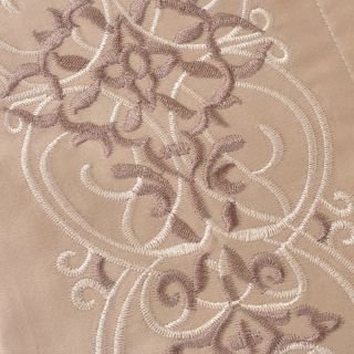Grand Suites Linens 600TC Sateen Embroidered Sheet Set