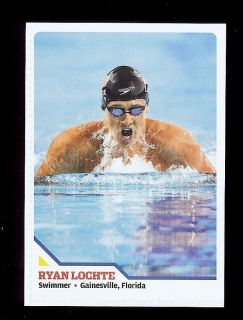 Ryan Lochte Sports Illustrated for Kids Swimming Card