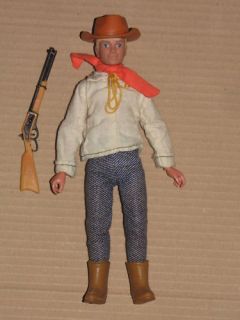 Vintage 70s Marx Gabriel Lone Ranger Danny Reid Doll