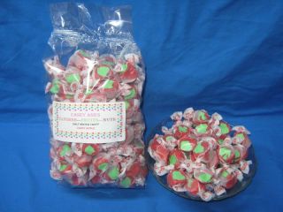 Gourmet Candy Apple Flavored Salt Water Taffy 2 Pounds
