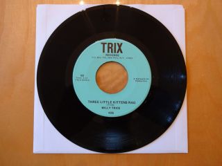 Willy Trice Three Little Kittens Rag One Dime Blues 1972 Trix 4506 7