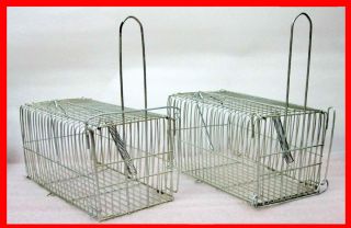 Small live animals trap mouse mice rat catcher little wire cage