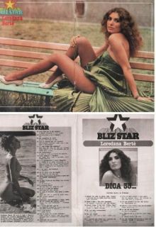 Loredana Berte Poster 31x23 cm Bliz Star 1980