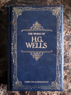 Works of H G Wells Complete Unabridged Leather Longmeadow Press