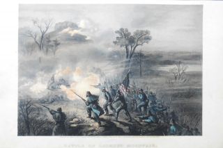 RARE Civil War US Battle of Lookout Mountain Against Confederate Army