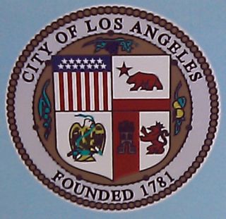 Los Angeles Police Dept LAPD Decal Sticker 12 Inch