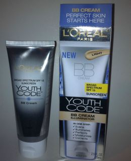 Loreal Paris Youth Code BB Cream Medium Illuminator SPF 15 Sunscreen