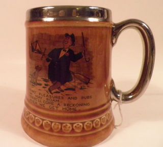 Lord Nelson Pottery Beer Mug England