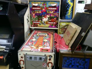 Bally Coin Operated Flip Flop Pinball Machine Used Nice