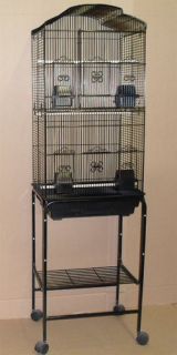 Canary Parakeet Cockatiel Lovebird Finch Bird Cage Large 6803 And 4813