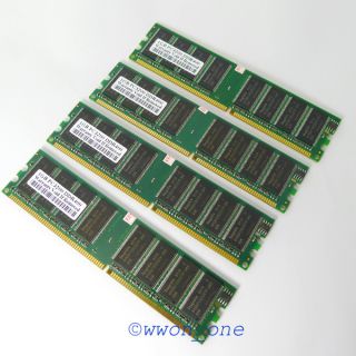 DDR400 400MHz Non ECC 184 Pin DIMM Desktop Memory Low Density