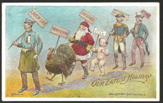 Antique Postcard Labor Day Fred Lounsbury Scarce 1910
