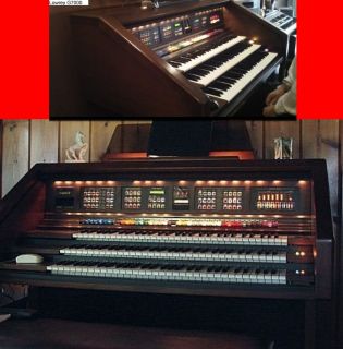 Lowrey Lowry G7000 G361 3 Manual Organ 25 Pedal MIDI