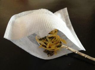 Tea Bags for Organic Loose Leaf Tea New 60pk Silk No Paper Glue