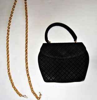 Luc Benoit Purse Handbag Shoulder Bag Black Made in Italy