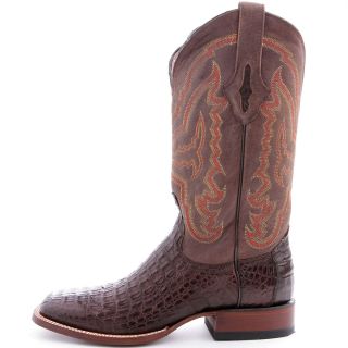 Mens Lucchese Since 1883 Cigar Hornback Caiman Cowboy Boots M4539