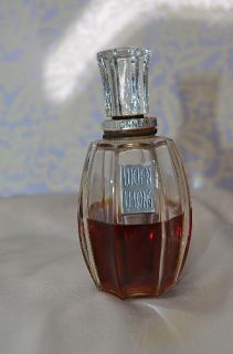 Vintage Passionnement Parfum 2oz Lucien Lelong SEALED Perfume Bottle