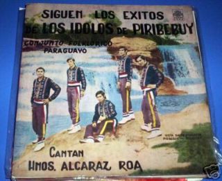 Los Idolos de Piribebuy Siguen Paraguay Folk EX LP