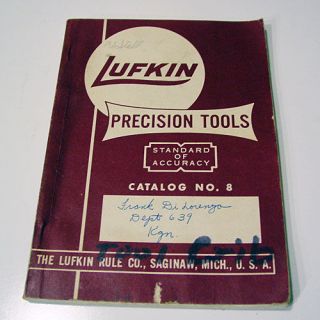 Lufkin Precision Tools – Catalog 8