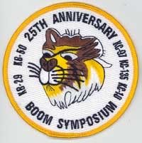USAF 25th Anniversary Boom Symposium Squadron Patch