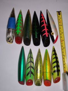 Luhr Jensen Salmon King J plugs 4 downrigger charter tackle jointed 2