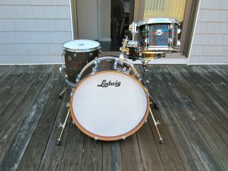 Ludwig Element SE 1 Owner Just A Few Months Old Psych Red Nice