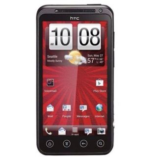 New HTC EVO V 4G Black Virgin Mobile Android Smartphone