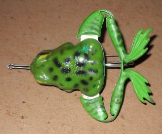 Vintage Jensen Frog Legs Fishing Lure for Tackle Box